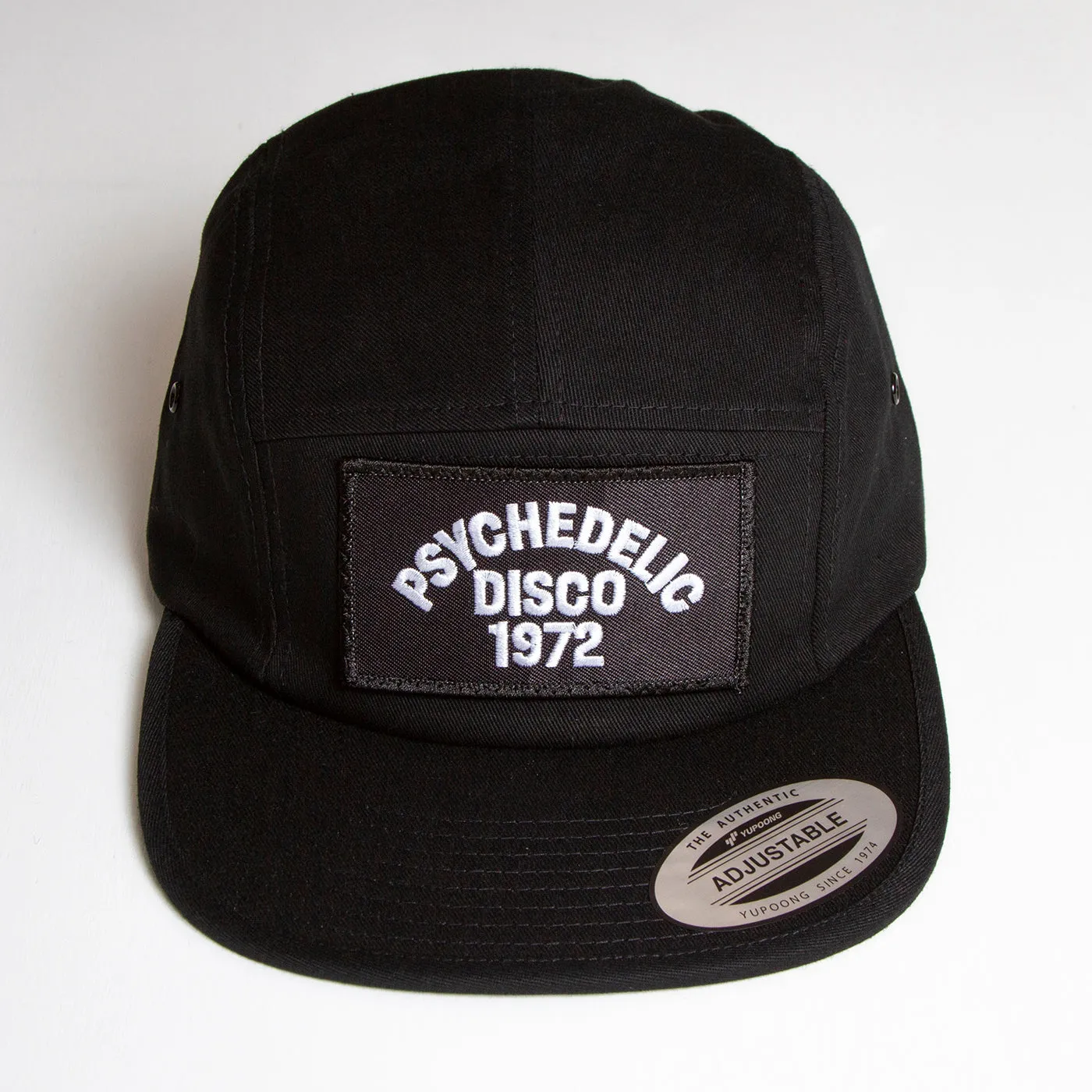 1972 Psychedelic Disco - 5 Panel Cap - Black