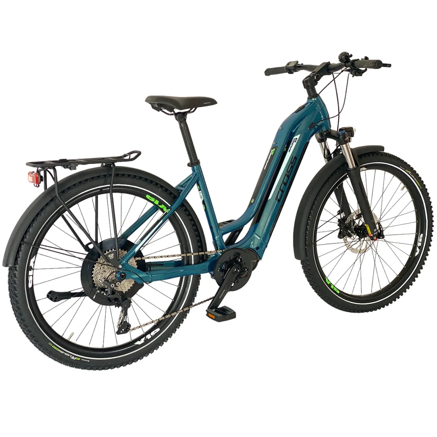 27,5 Zoll E-Bike Damen SUV Mountainbike X3 SHIMANO STEPS EP800 504Wh BOOST 85Nm 10s SHIMANO RD-M5130