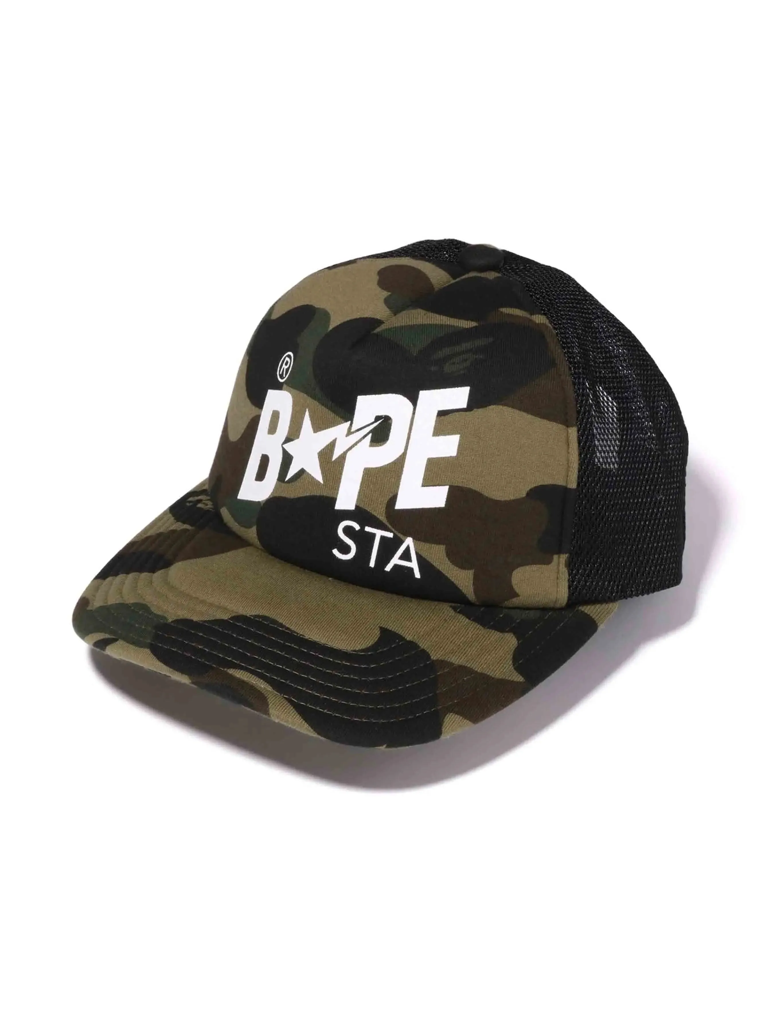 A Bathing Ape 1ST Camo Bape Sta Mesh Cap