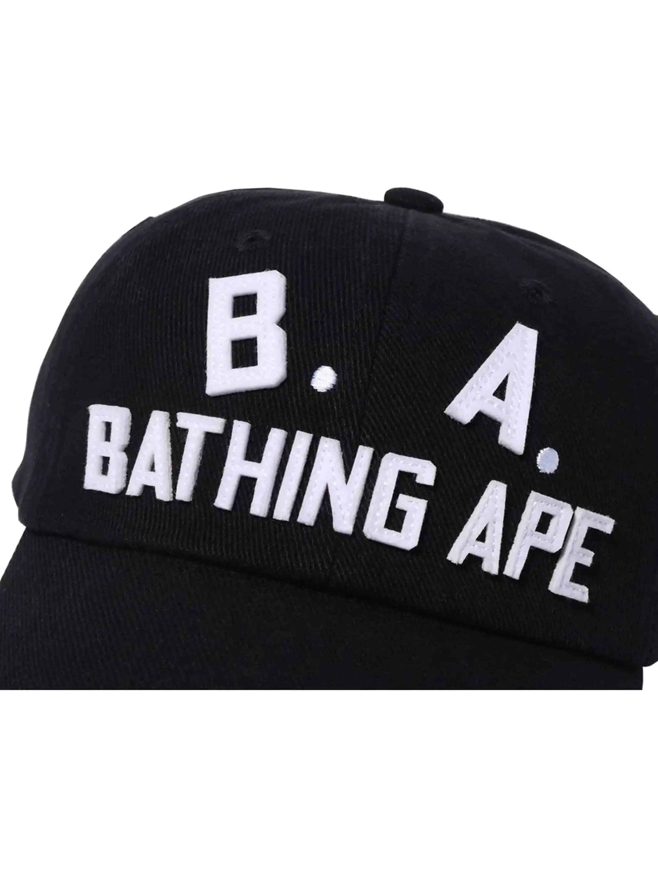 A Bathing Ape B.A. Washed Twill Cap Black