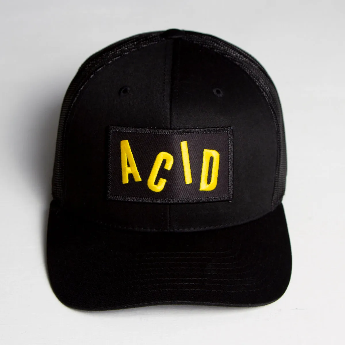 Acid Letter - Trucker Cap - Black