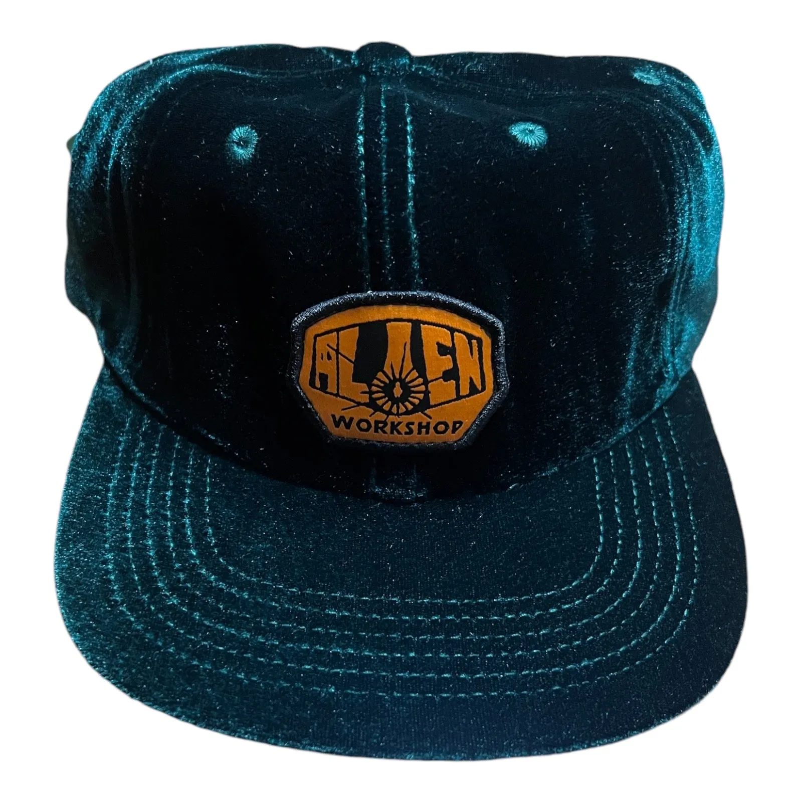 ALIEN WORKSHOP OG Logo Velvet Snapback Black