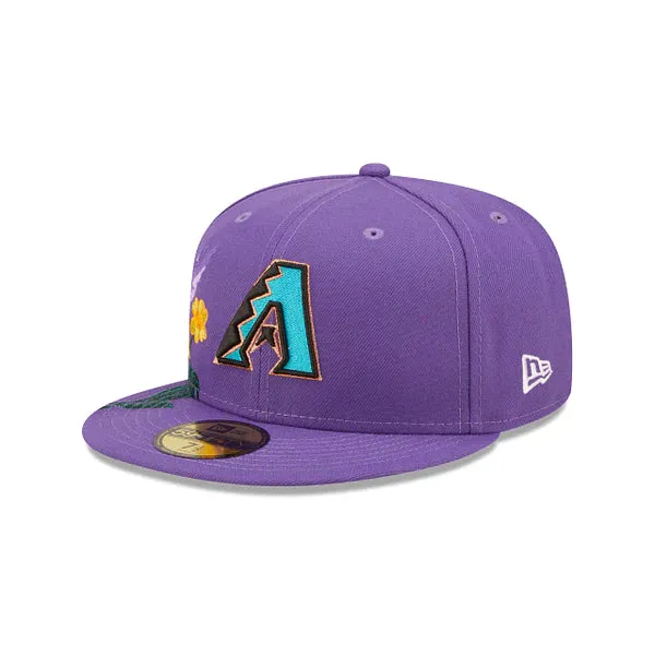 Arizona Diamondbacks Blooming Fitted Cap