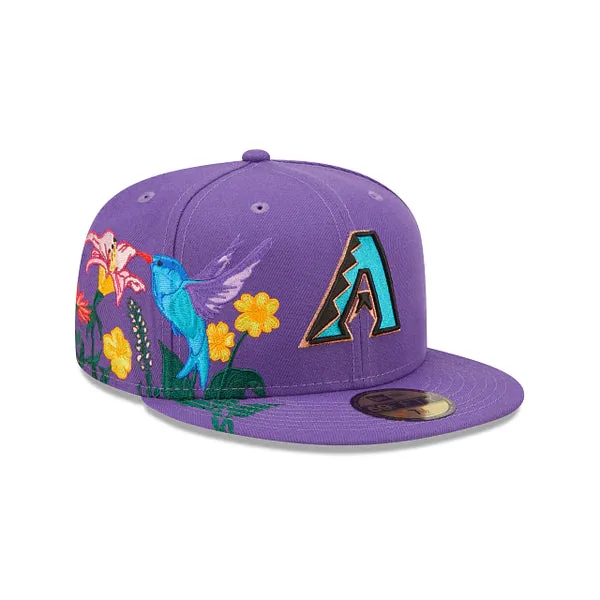 Arizona Diamondbacks Blooming Fitted Cap