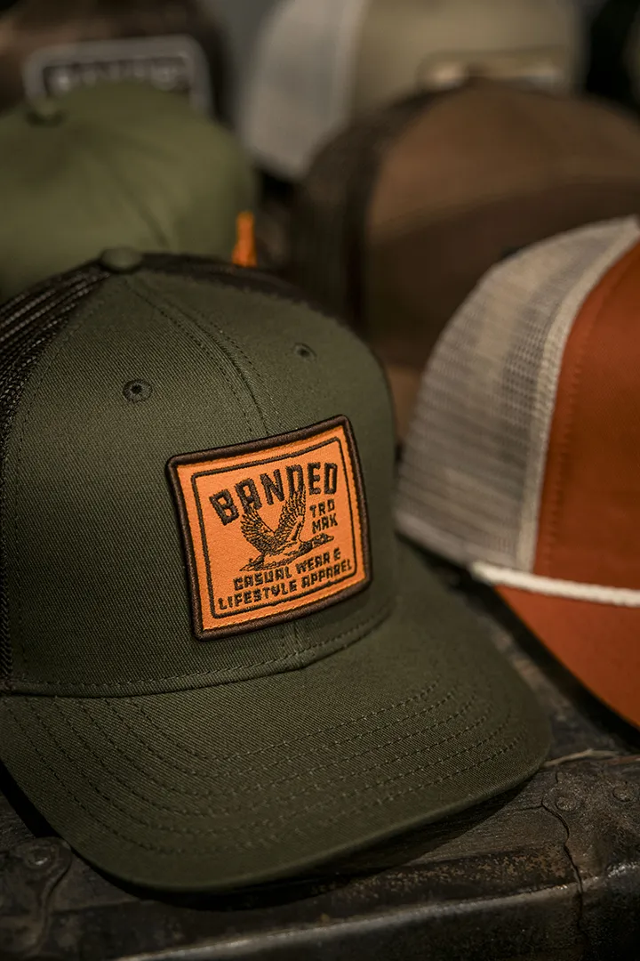 Banded Color Fly Cap