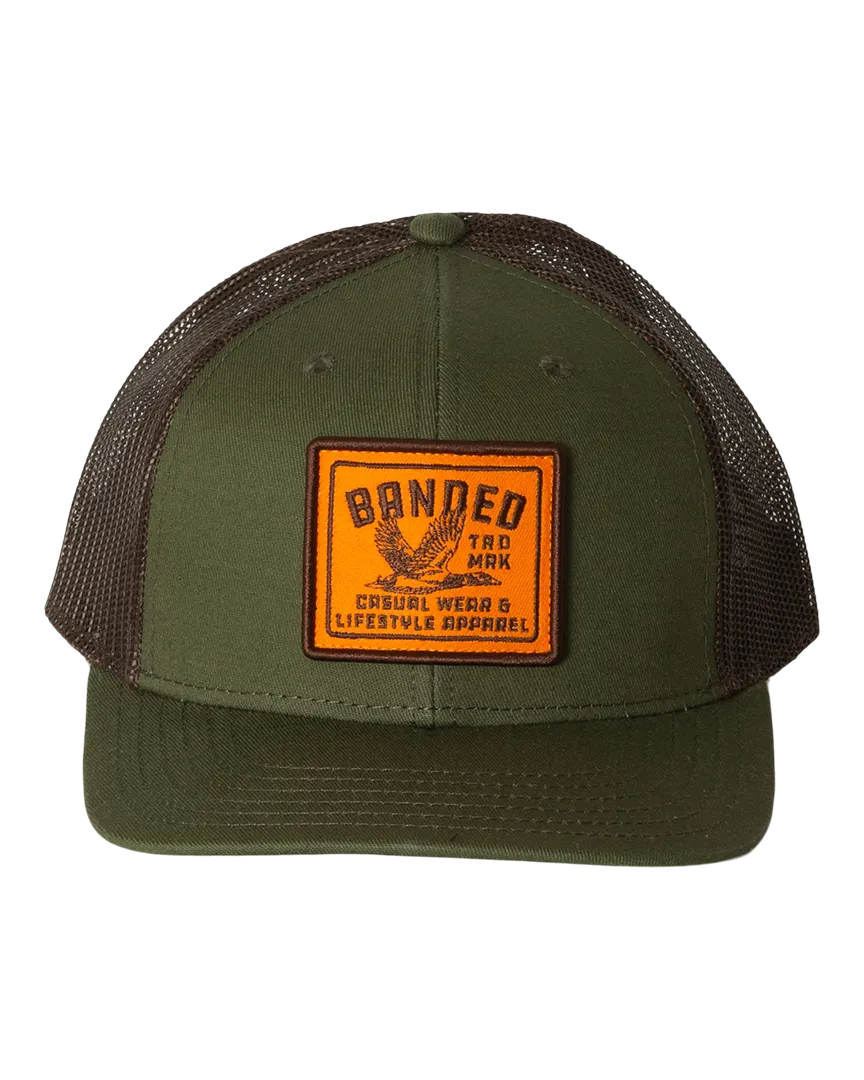 Banded Color Fly Cap