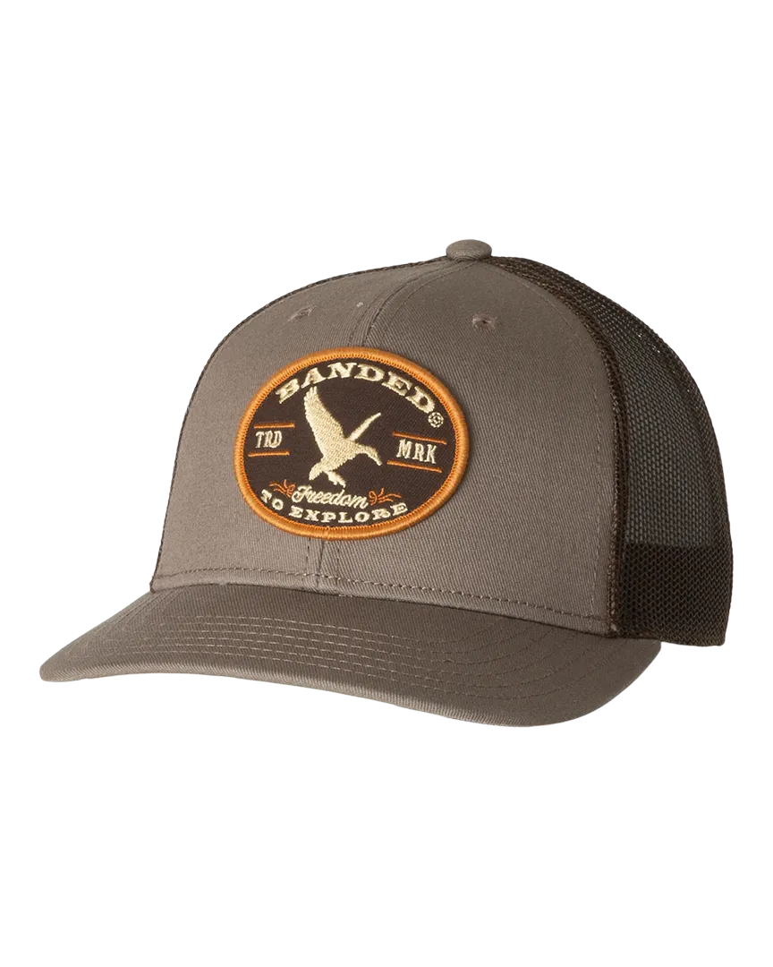 Banded Freedom Trucker Cap