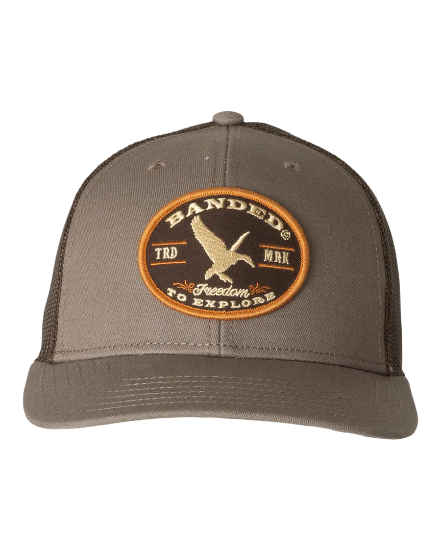 Banded Freedom Trucker Cap