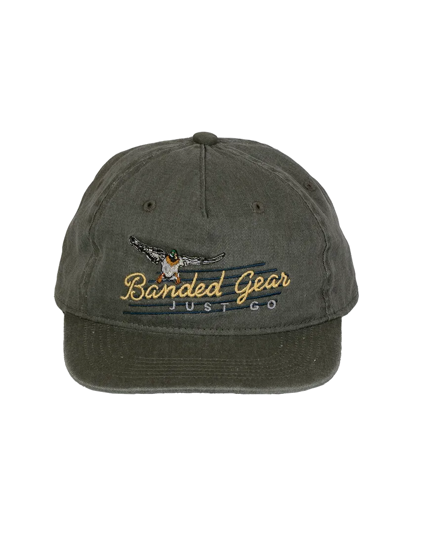 Banded Washed Banded Gear Cap