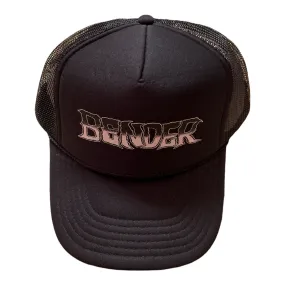 BENDER TRUCKER MESH HAT BLACK