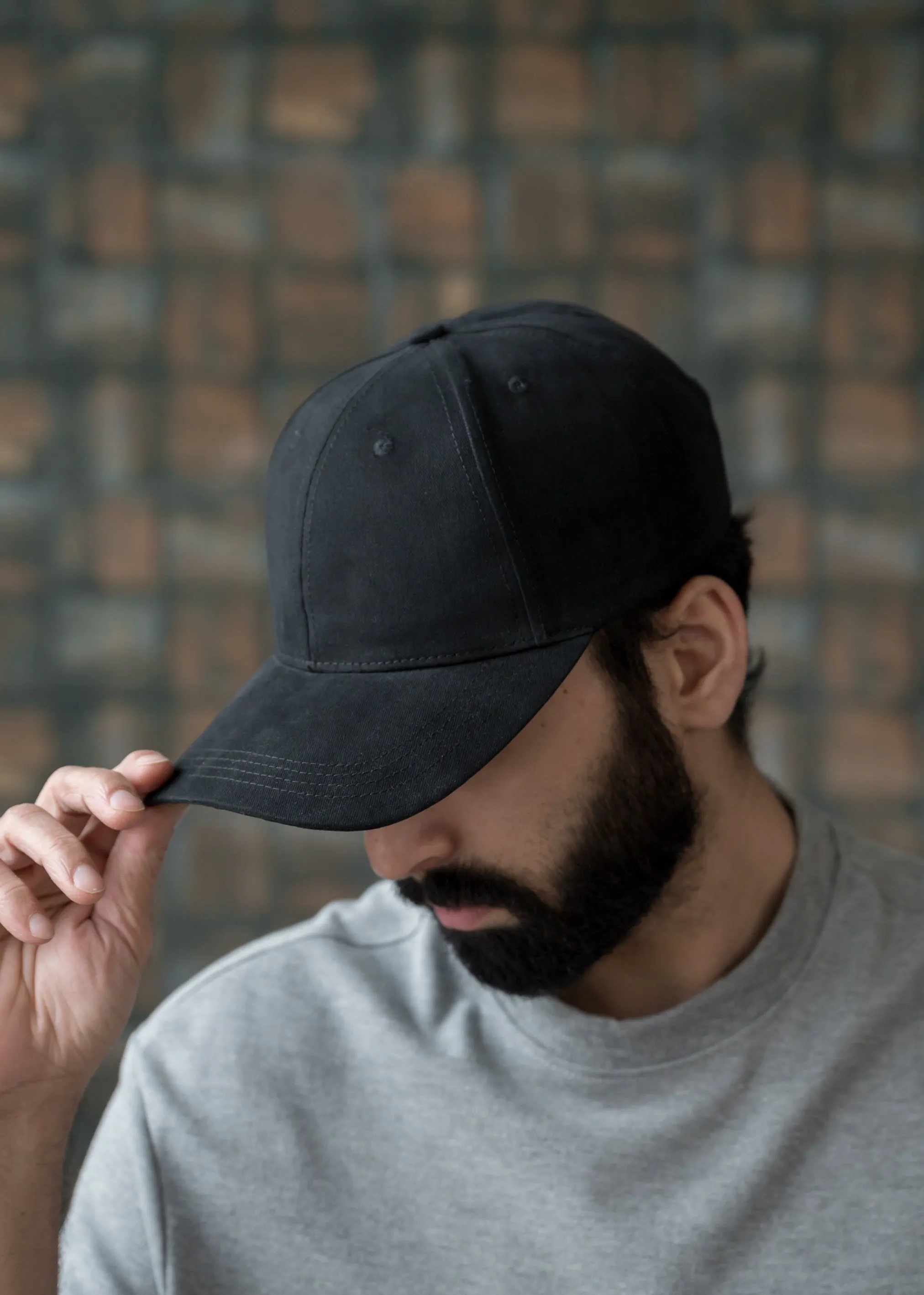 Black — Twill Cap