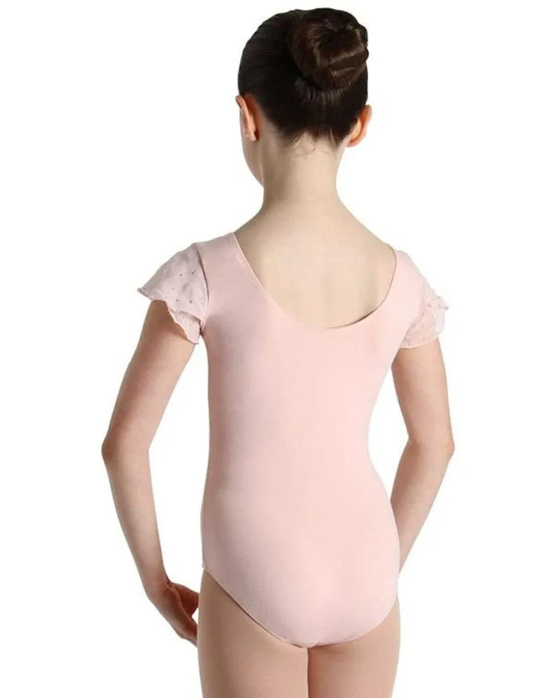 Bloch Sequin Tulip Cap Sleeve Leotard - CL3732 Girls