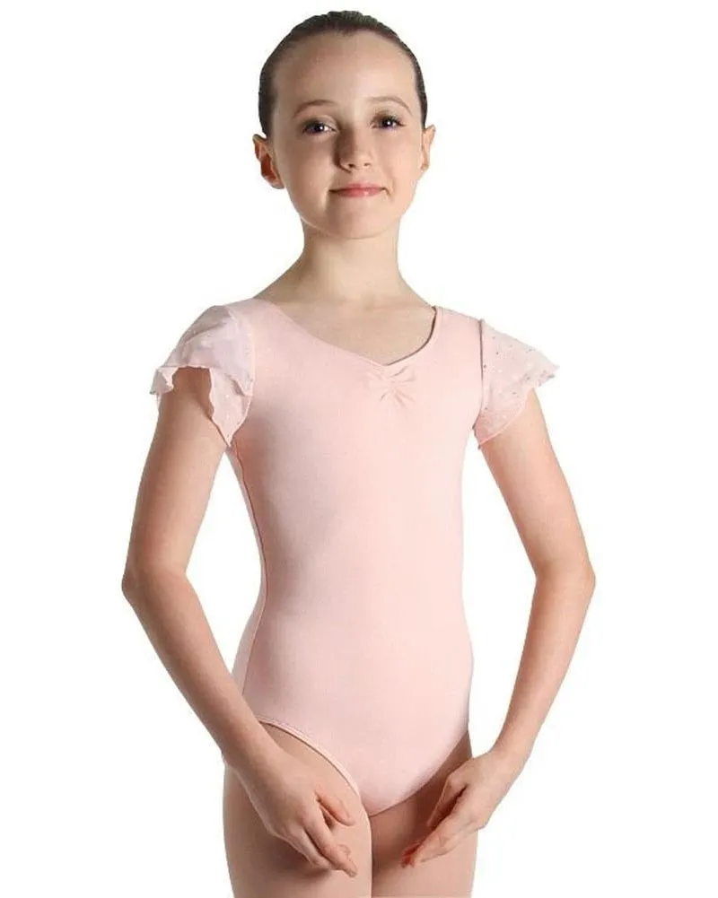 Bloch Sequin Tulip Cap Sleeve Leotard - CL3732 Girls