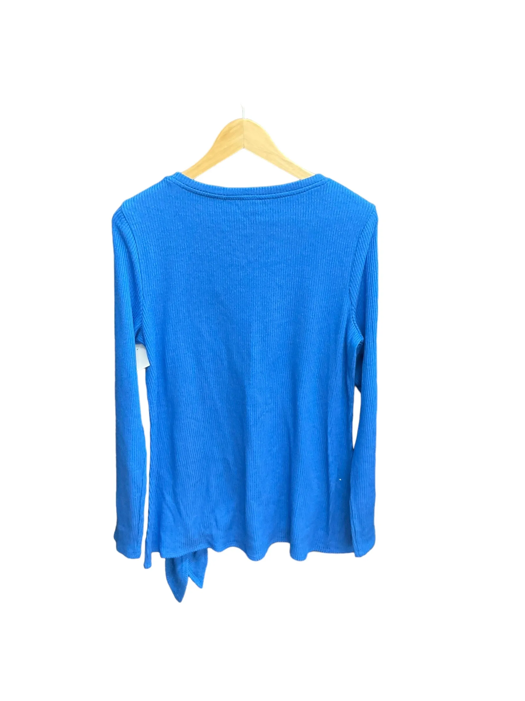 Blue Top Long Sleeve Apt 9, Size L