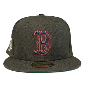 Boston Red Sox Metallic Fitted Cap (100 Years)