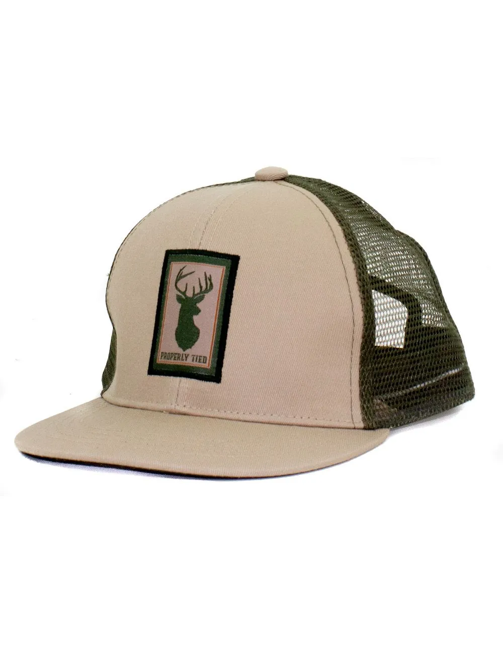 Boys Trucker Hat Deer Mount