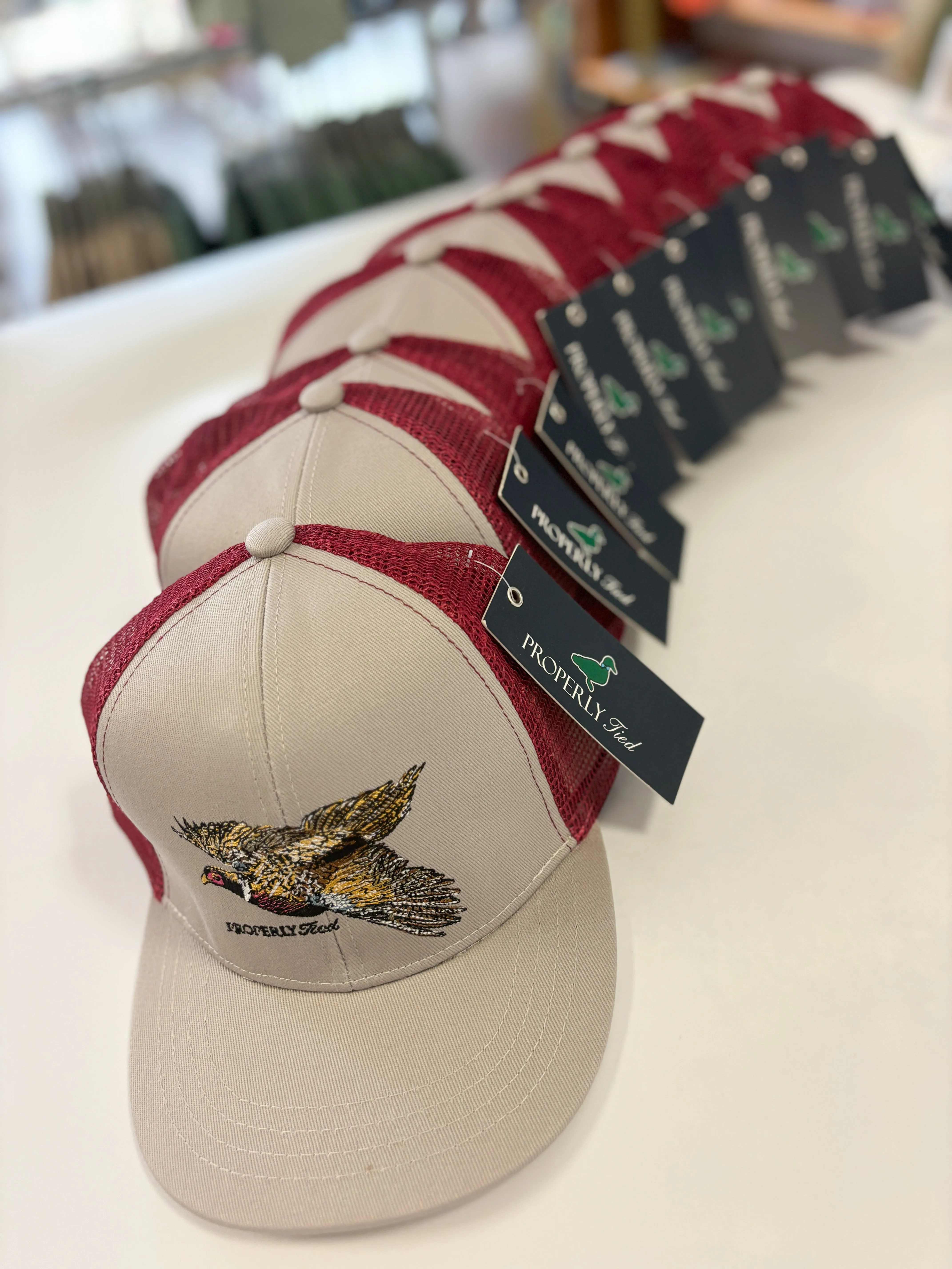 Boys Trucker Hat Pheasant