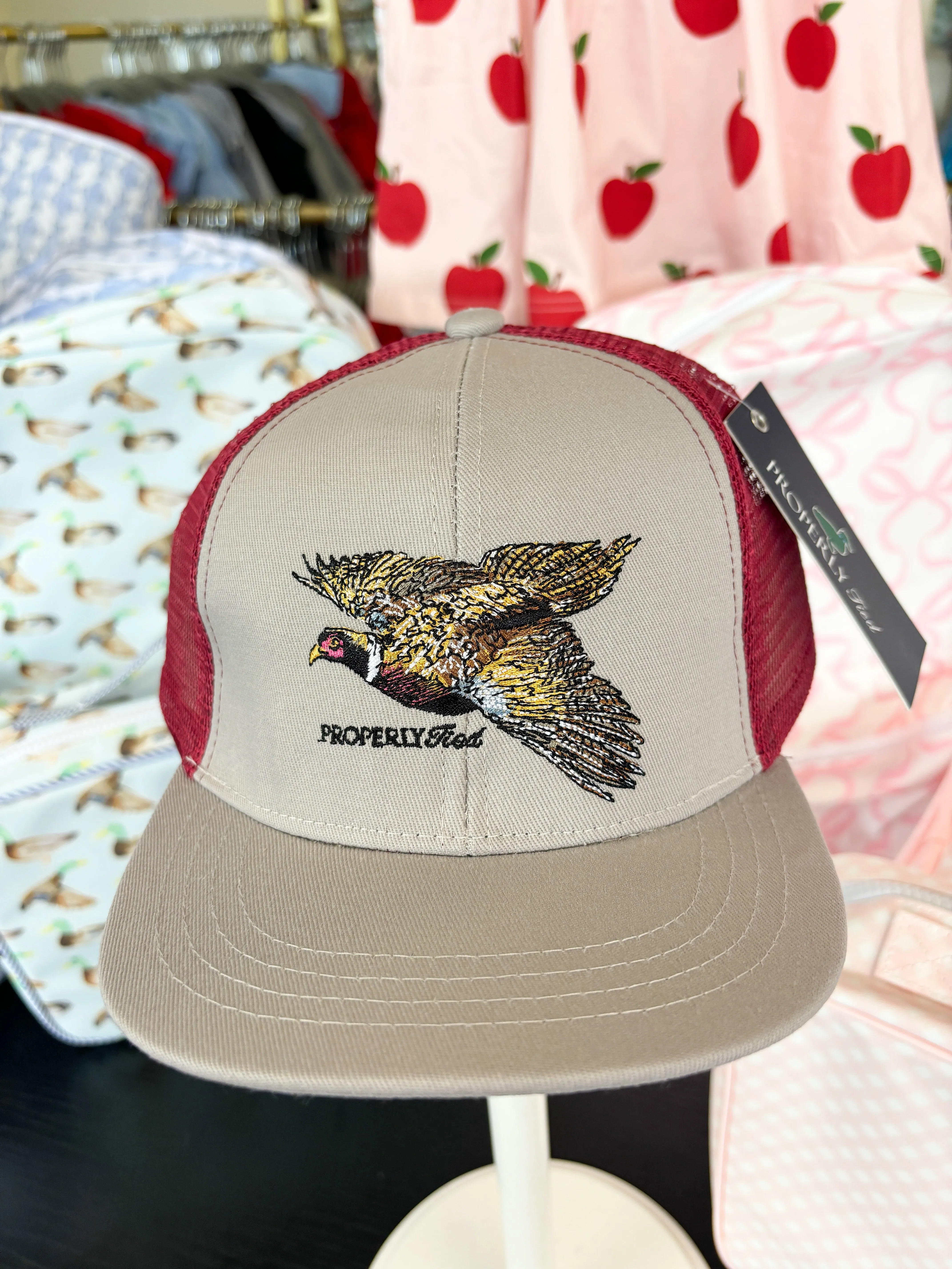 Boys Trucker Hat Pheasant