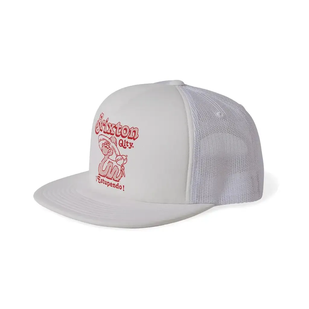 Brixton Estupendo HP Trucker Hat White