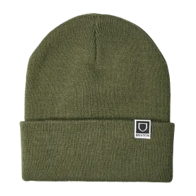 Brixton Harbor Beta Watch Cap Beanie Military Olive