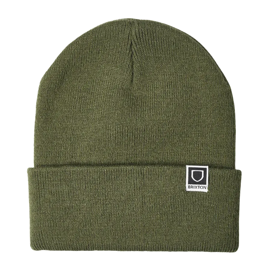 Brixton Harbor Beta Watch Cap Beanie Military Olive