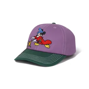 Butter Goods x Fantasia - Sorcerer 6 Panel Cap Berry / Forest