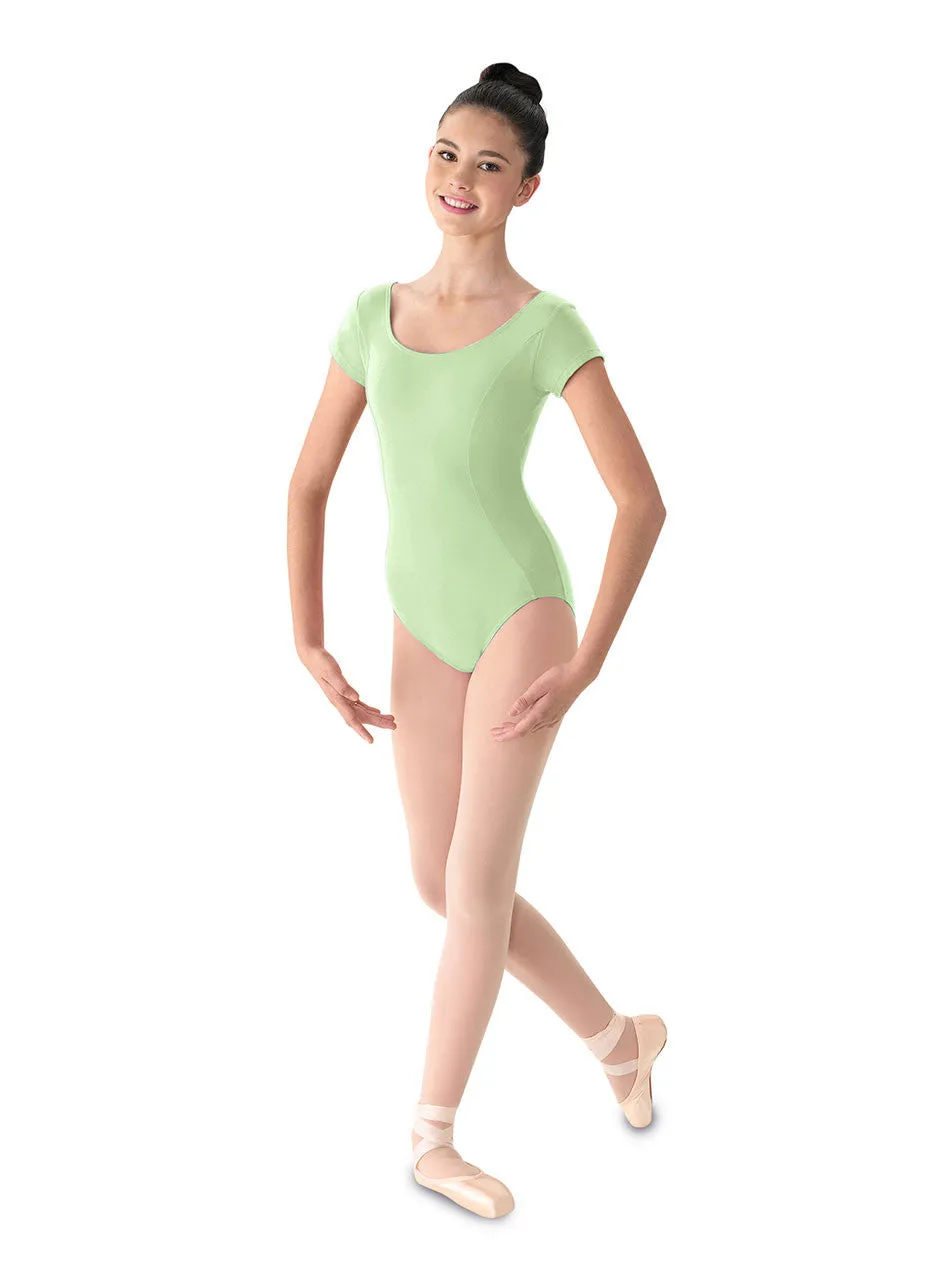 Cap Sleeve Leotard M515LD - Sea Foam Green, Garnet Red, Gray