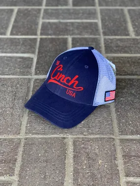 Cinch Navy Logo Trucker Cap