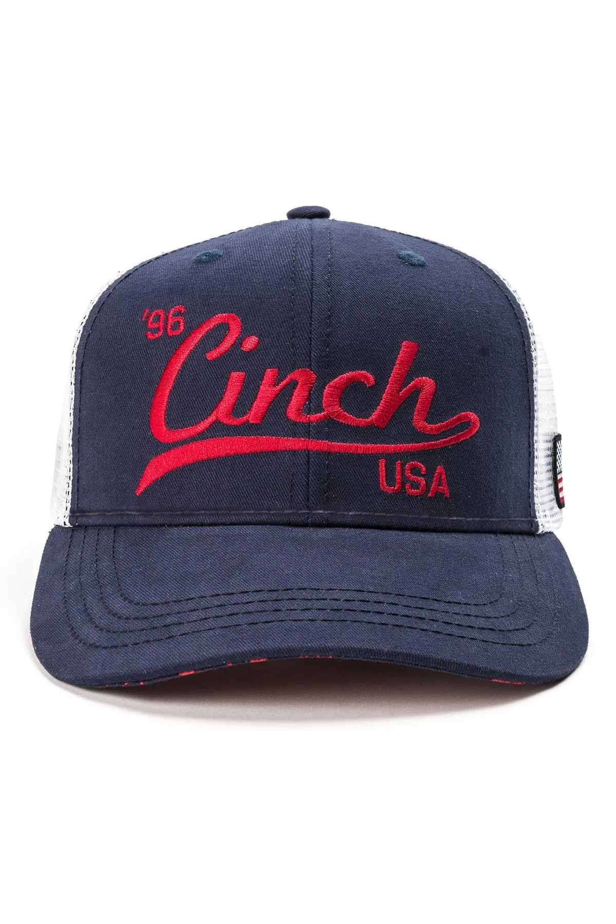 Cinch Navy Logo Trucker Cap