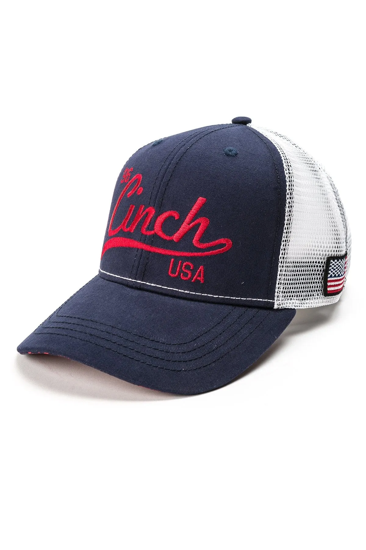 Cinch Navy Logo Trucker Cap