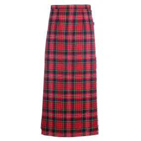 Clearance MTM Ladies Wool Kilt - MacPherson Red Modern - Waist 36 Length 37