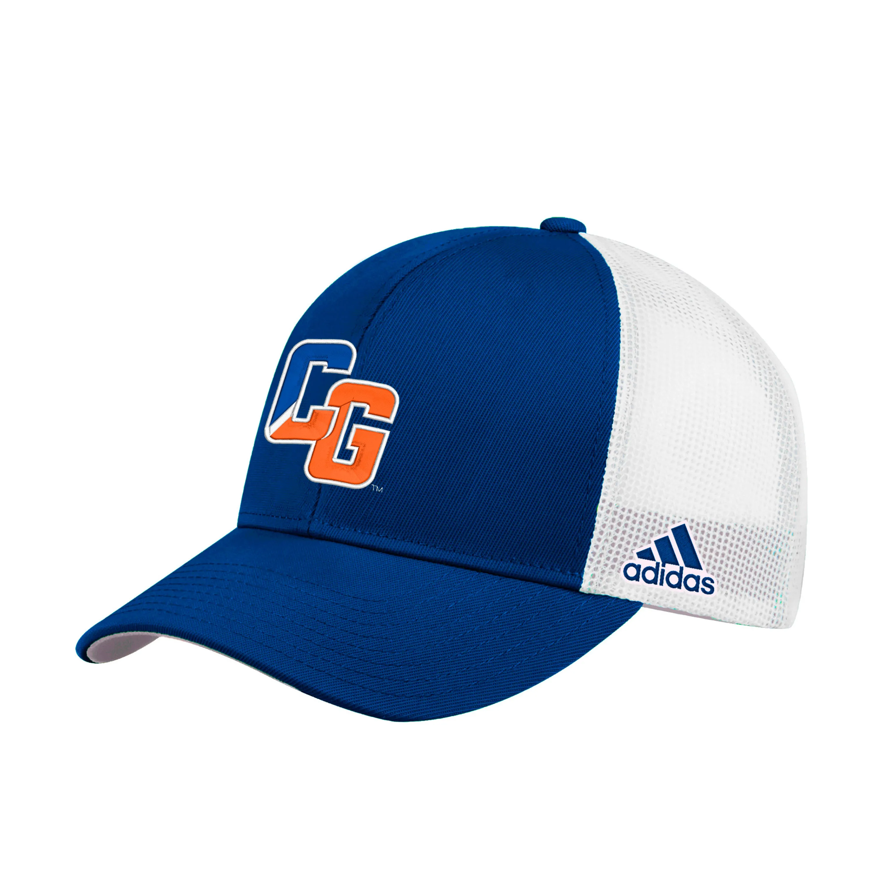 Coast Guard Academy Adidas Mens Structured Adjustable Meshback Hat