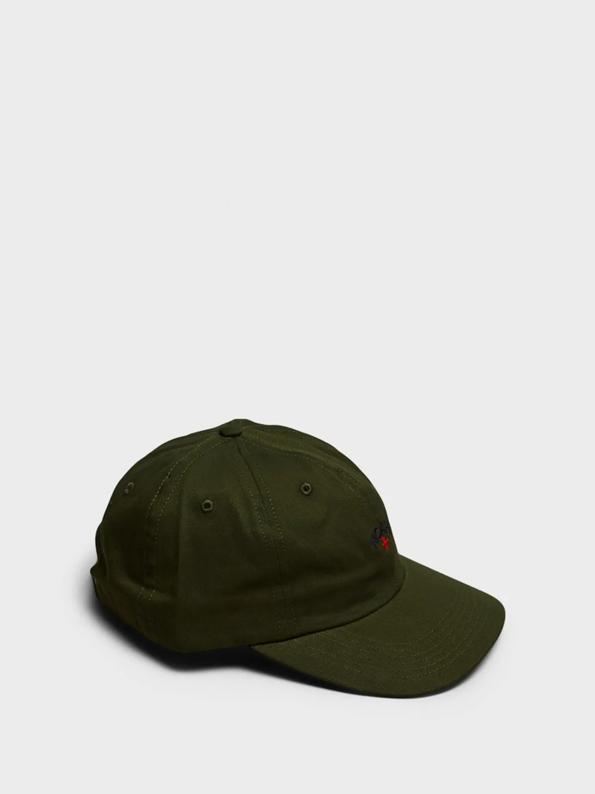 Core Logo 6-Panel Cap in Olive