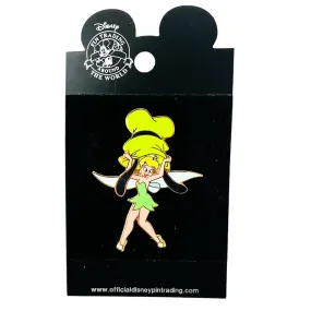 Disney Goofin' Around Crossed Eyed Tinker Bell with Giant Goofy Hat Pin