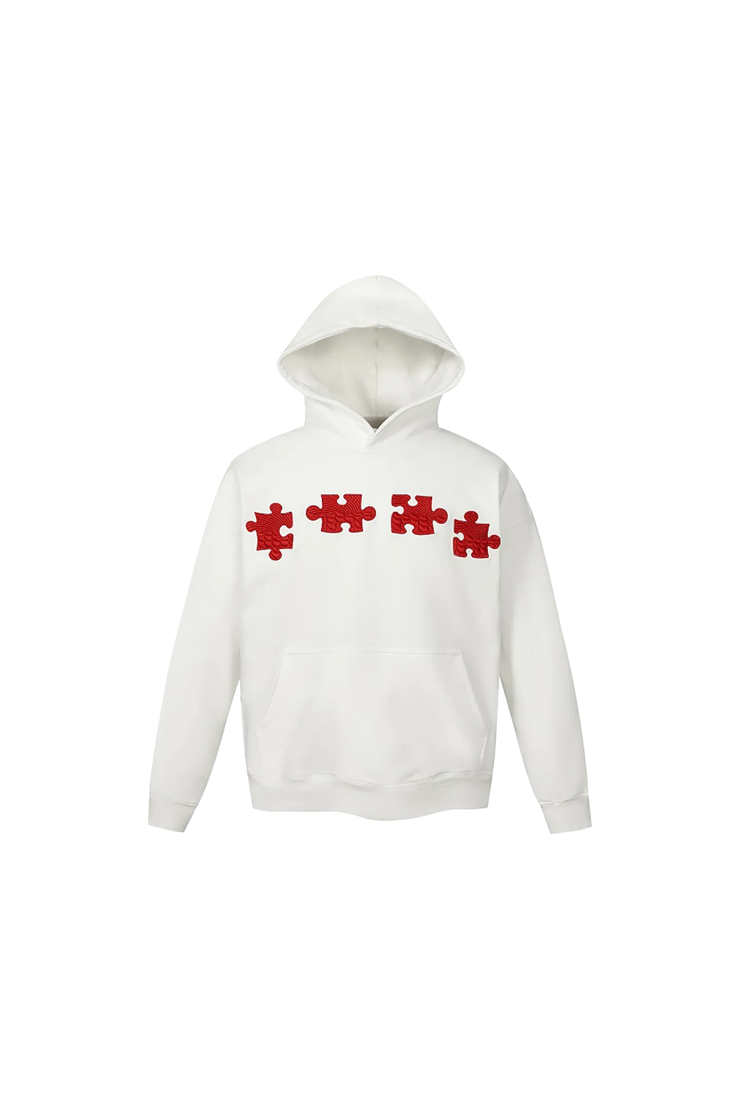 Dragon Scale Embroidered Puzzle Hoodie