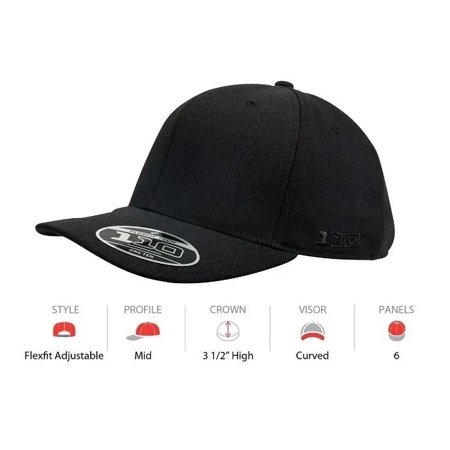 FLEXFIT 110C Curved Peak Black