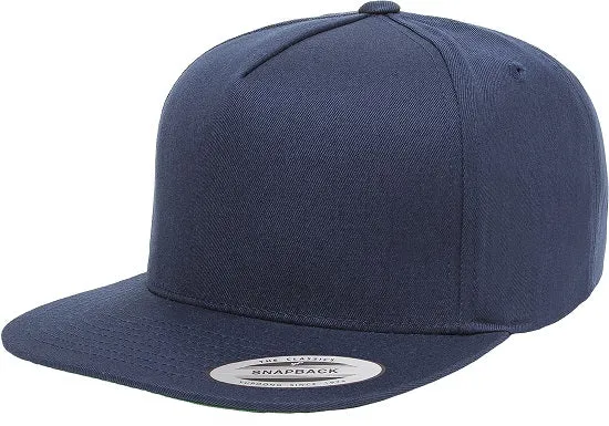 FLEXFIT 6007 Classic 5 Panel Cap - 5 Colours