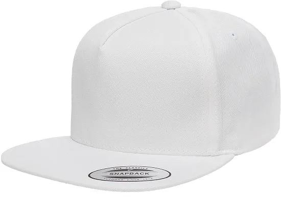 FLEXFIT 6007 Classic 5 Panel Cap - 5 Colours