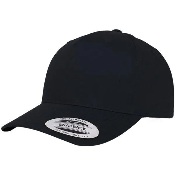 FLEXFIT 6607 Classic 5 Panel Curved Peak Cap - 2 Colours