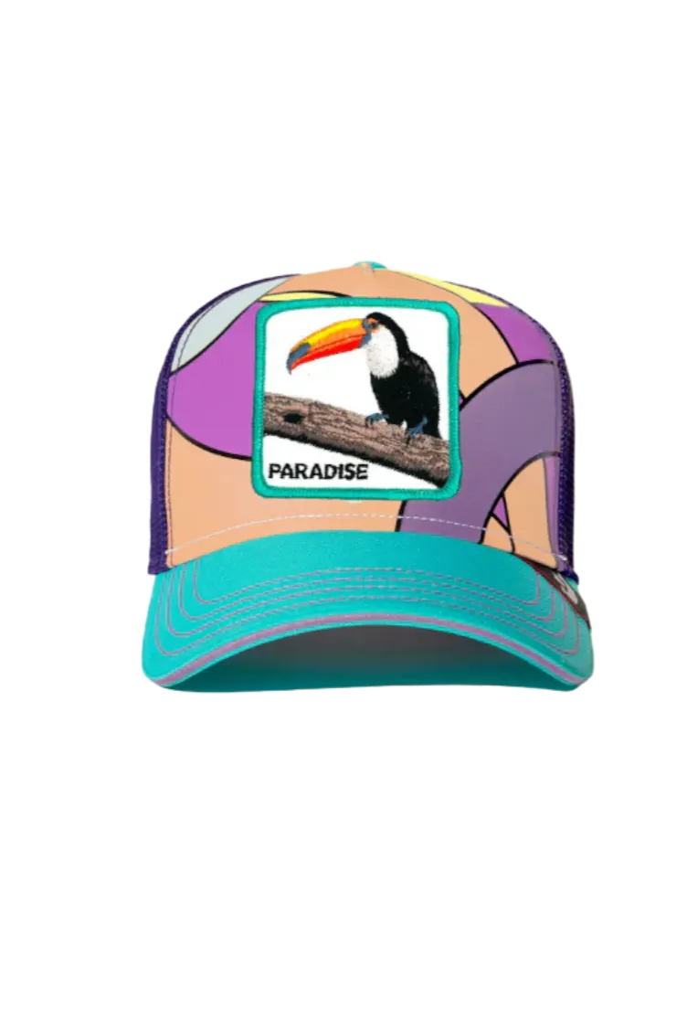 Goorin Bros Two More Tickets {Paradise} Colour Changing Trucker Hat (Teal)