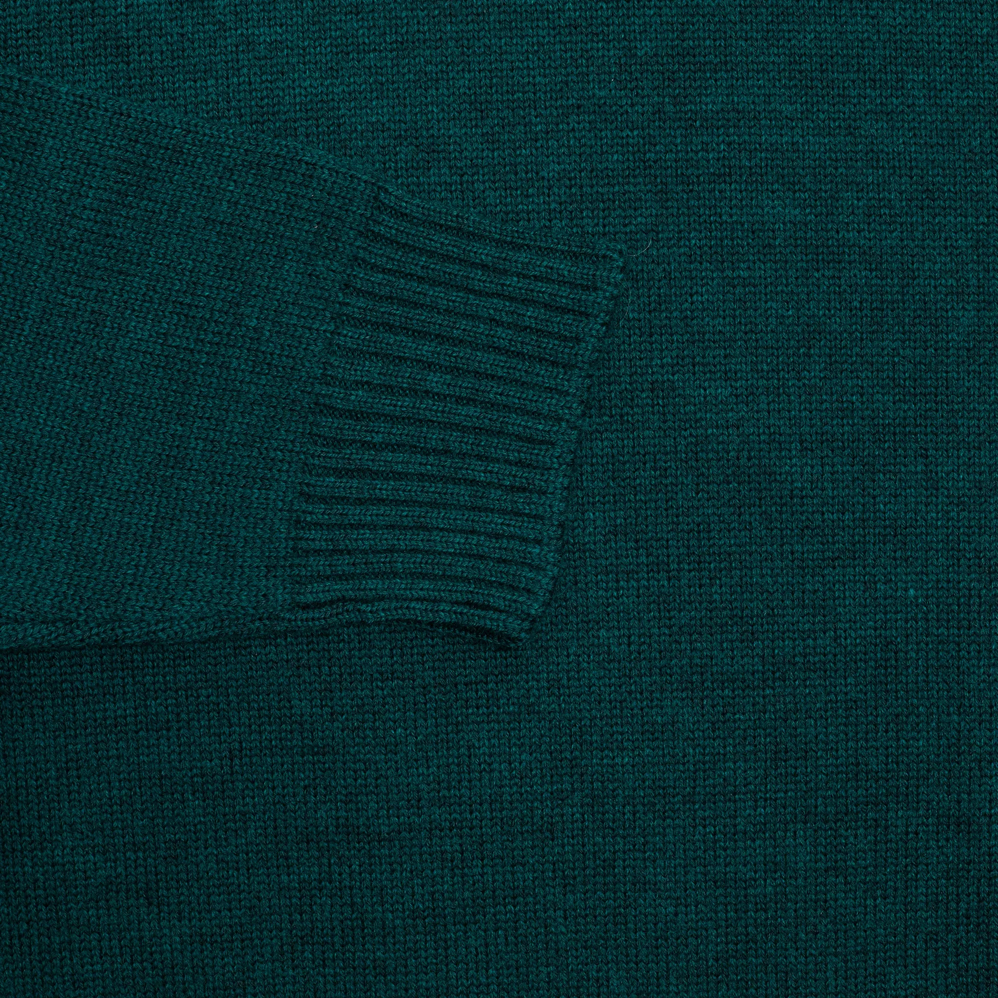 GRP Dolcevita Rollneck Merino Jumper in Emerald Green