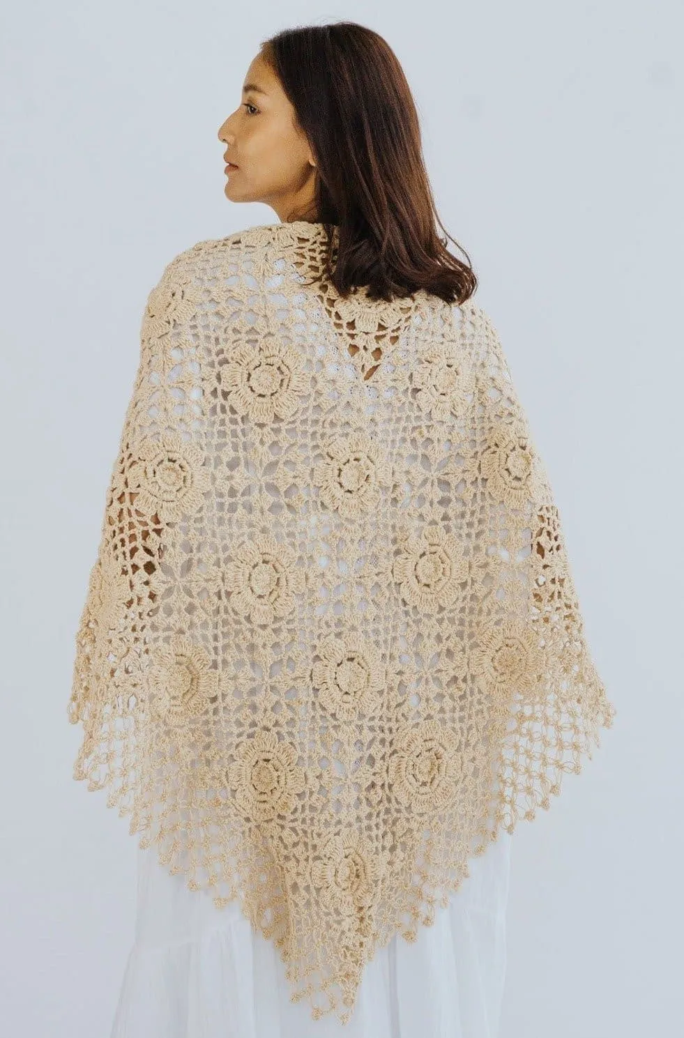 HAND COTTON CROCHET CARDIGAN COCO