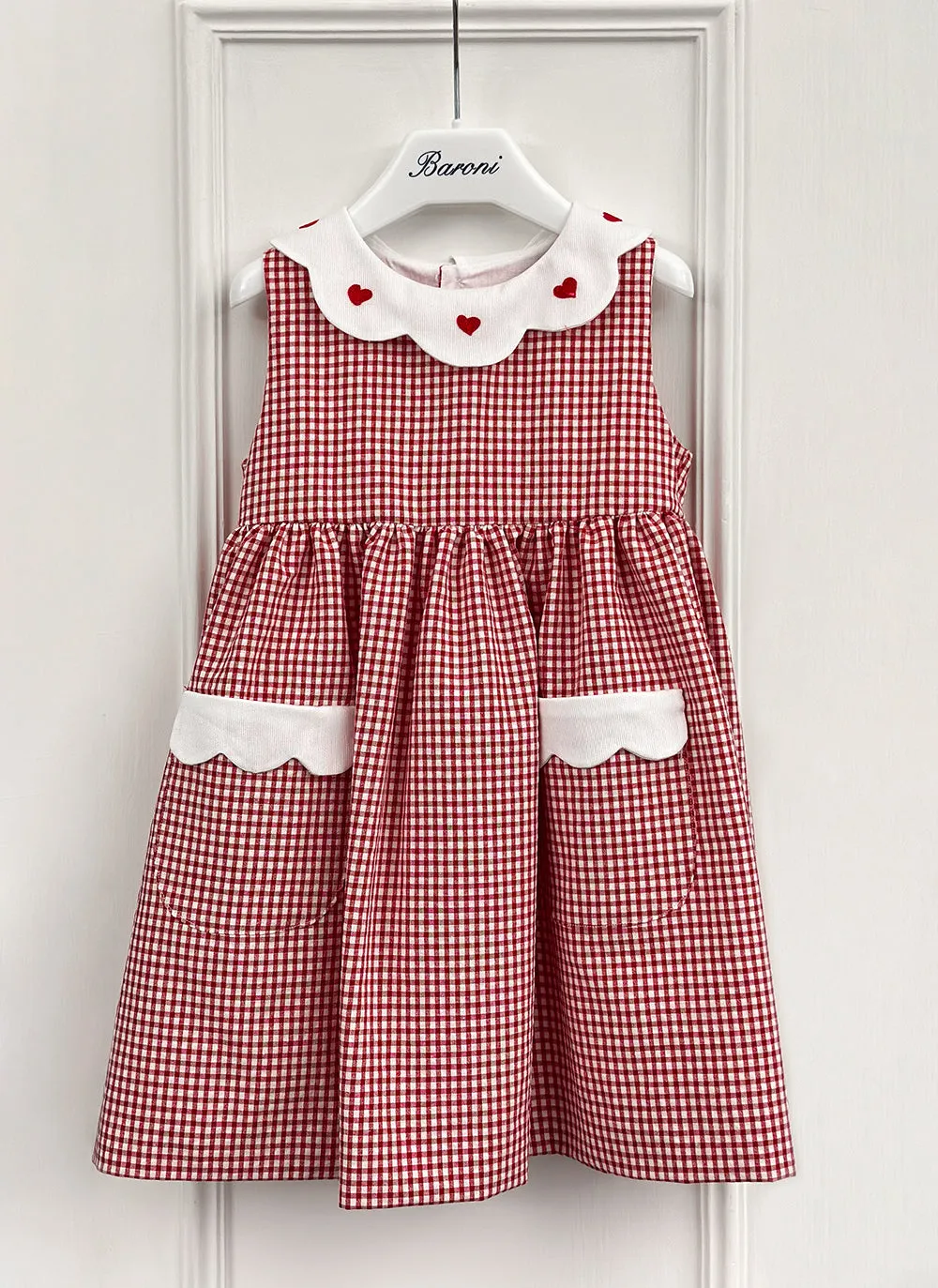 Hearts Scalloped Dress