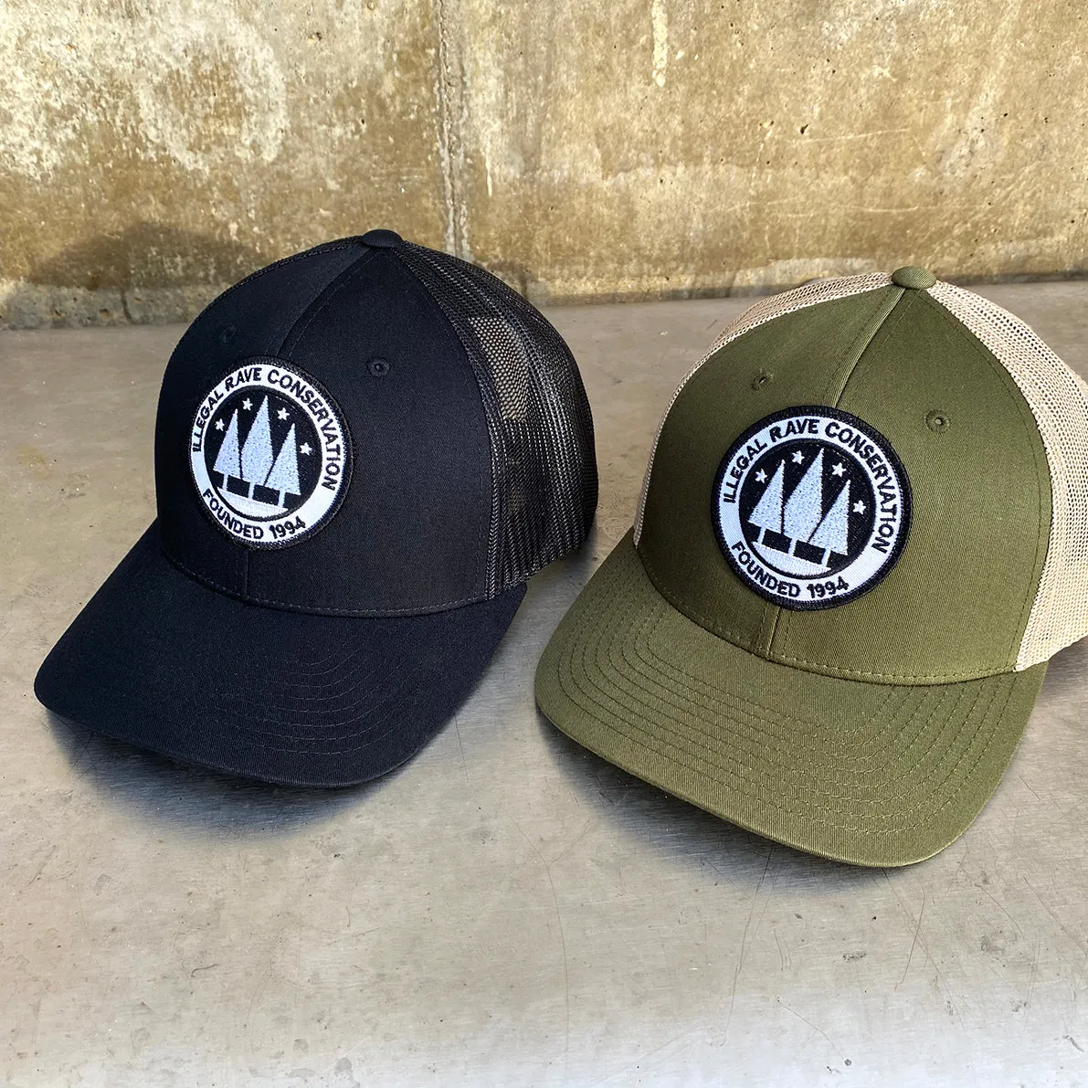 Illegal Rave - Trucker Cap - Green