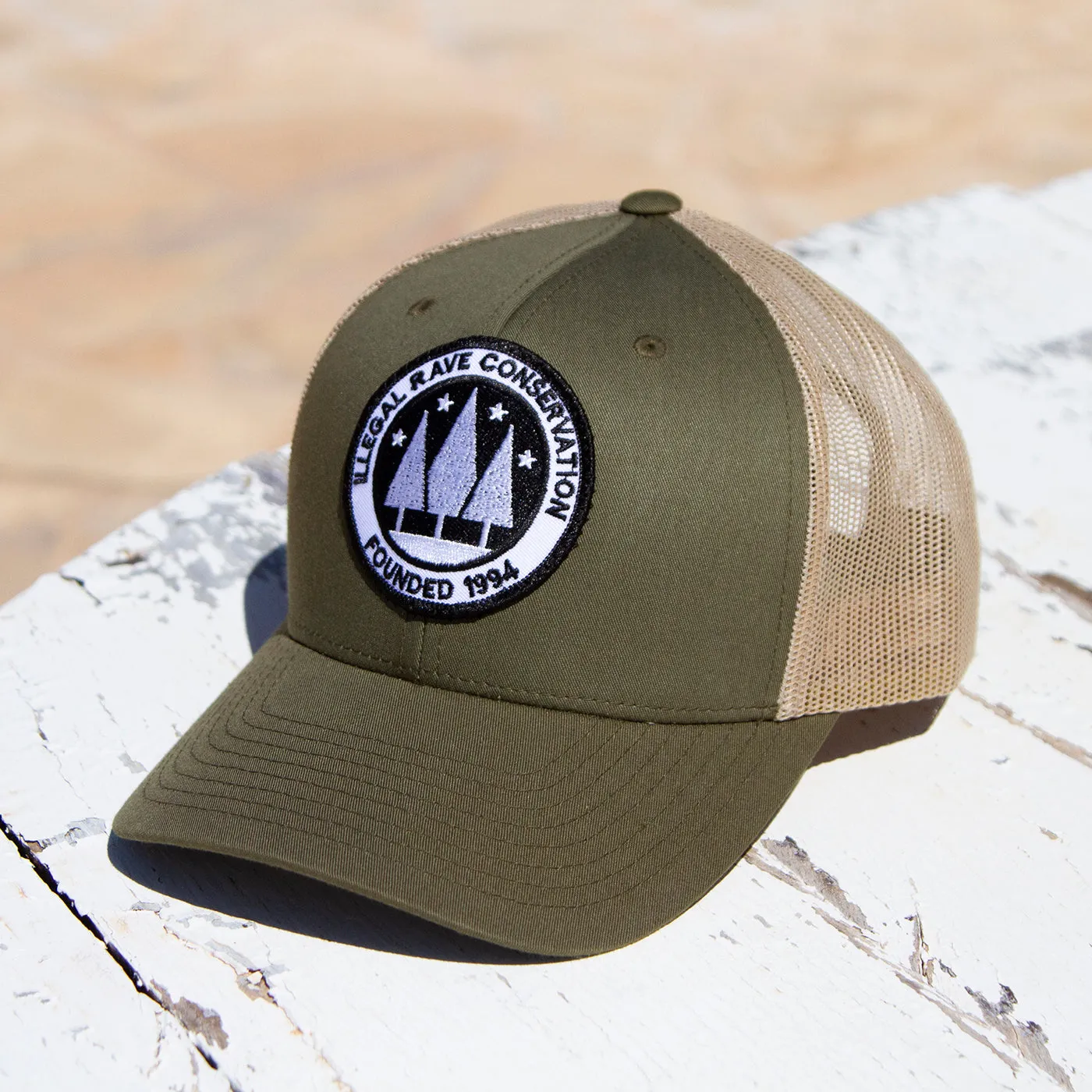 Illegal Rave - Trucker Cap - Green