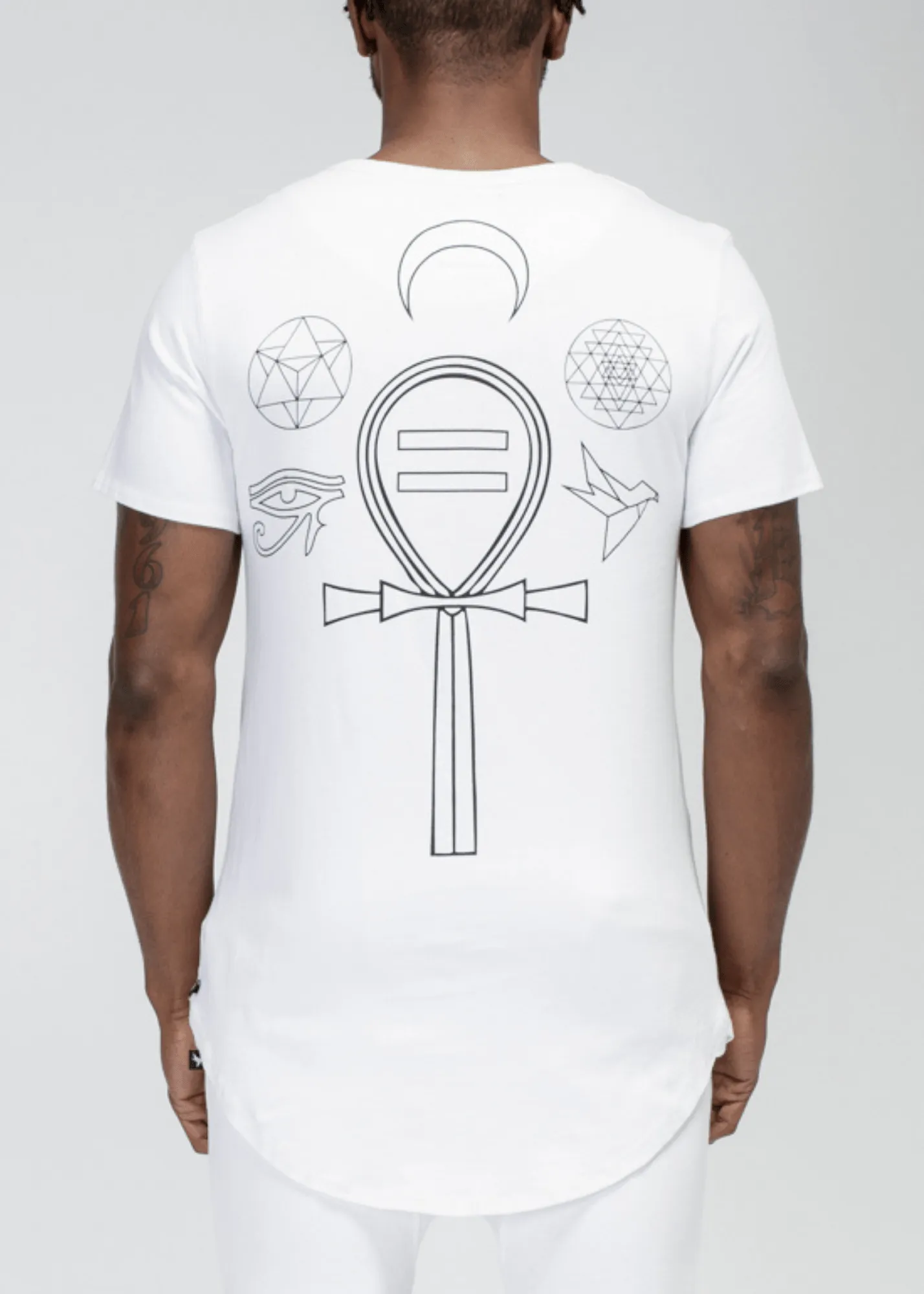 Konus Men's Unk Graphic Tee in White