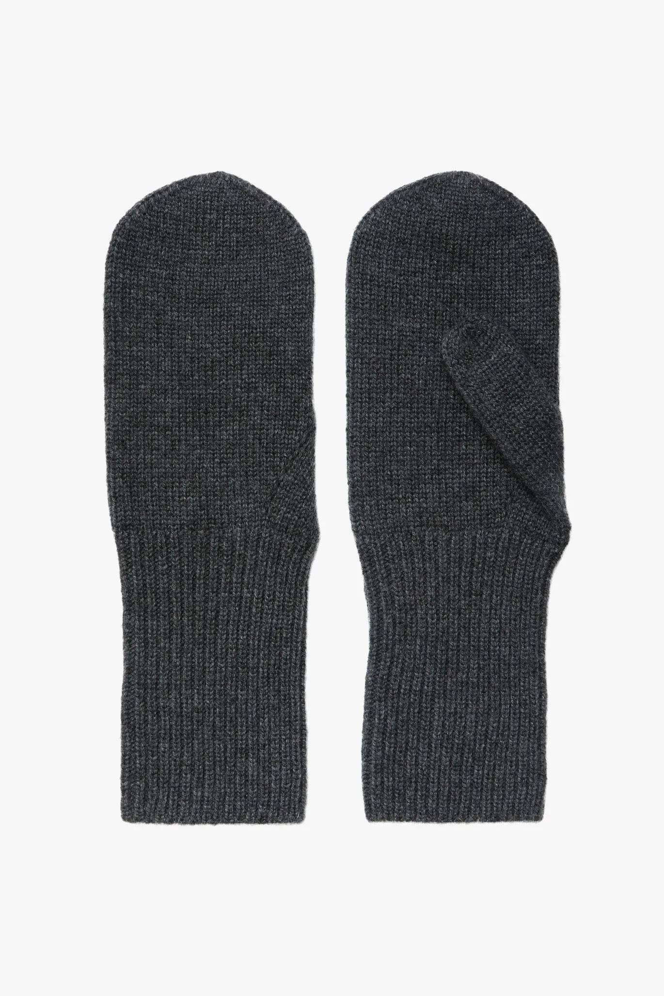 Lea Wool Mittens Volcanic Ash