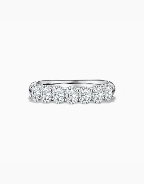 LVC Petit Precieux Eternity Ellipse Diamond Wedding Band