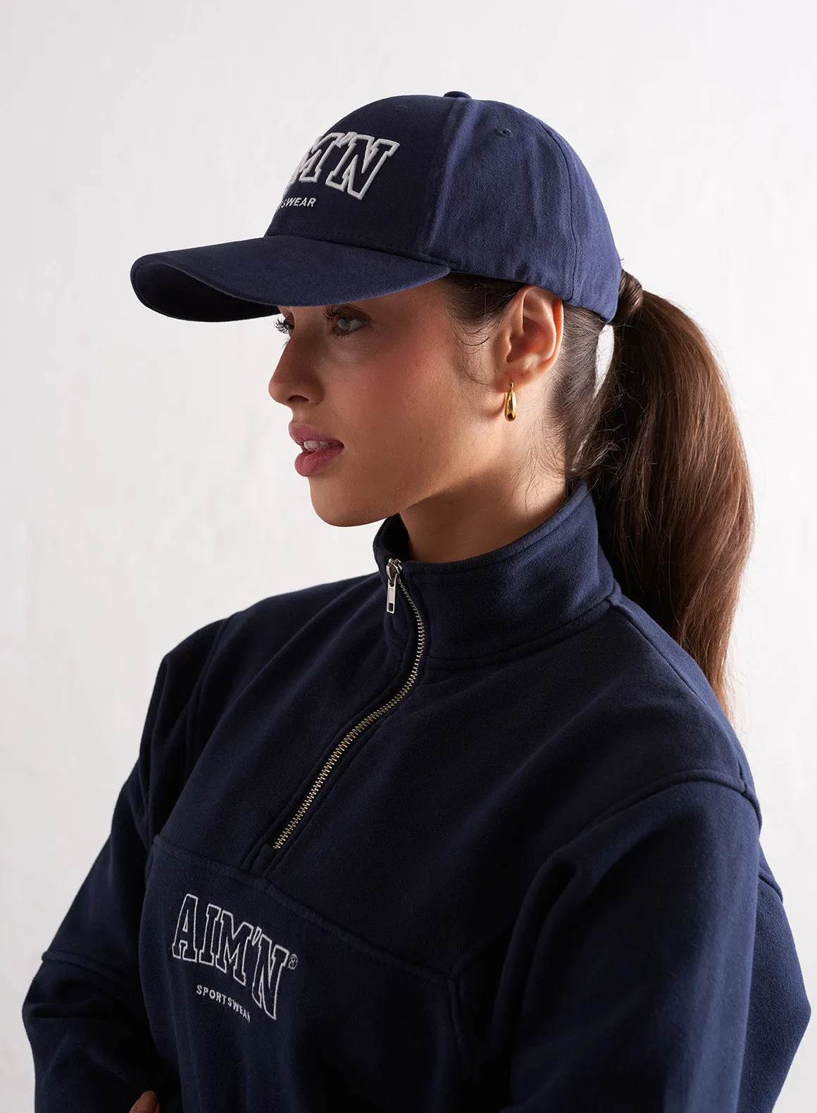 Navy College Cap