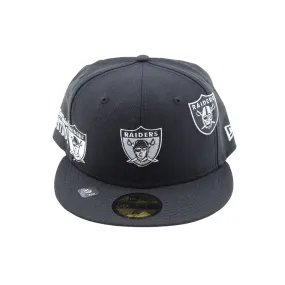 NEW ERA X JUST DON 59FIFTY LOS ANGELES RAIDERS HAT